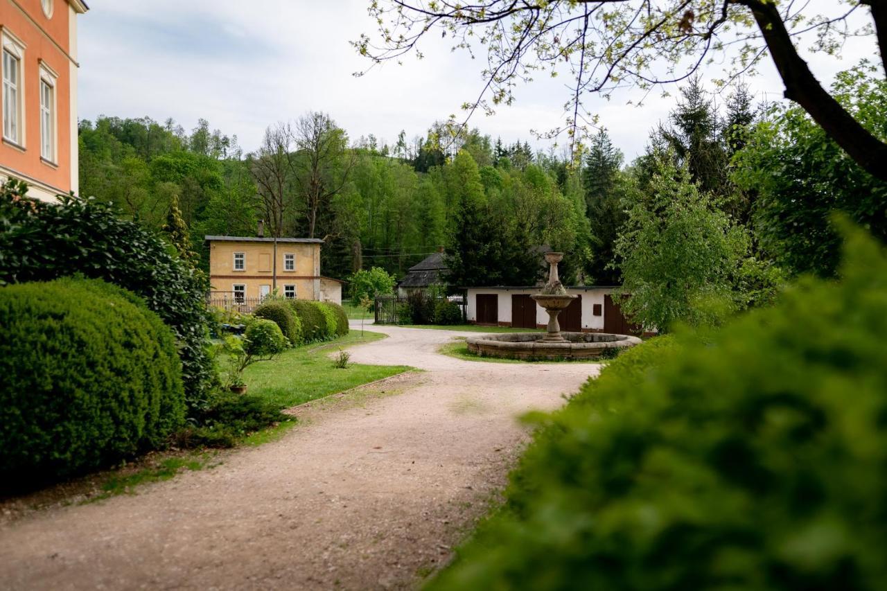 Pension Zamek Rudník Buitenkant foto